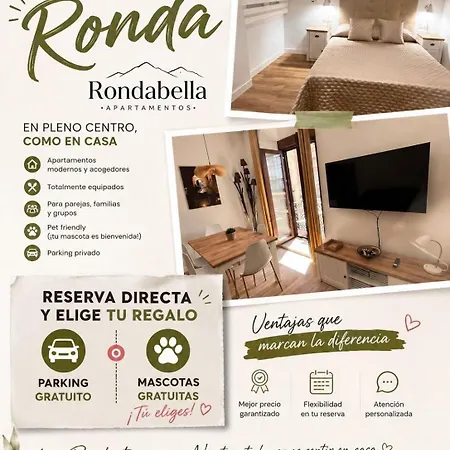 Rondabella 3 Parking Centro Ciudad Ронда